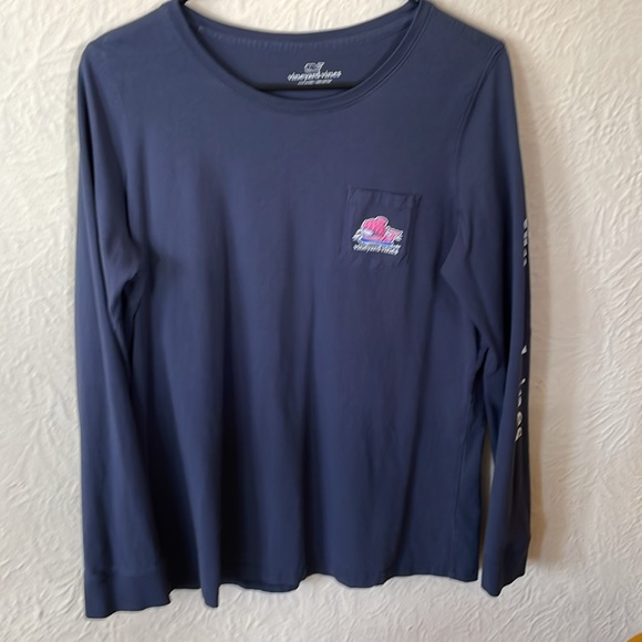 Vineyard vines, long sleeve, winter, edition whale shirt - Picture 2 of 3